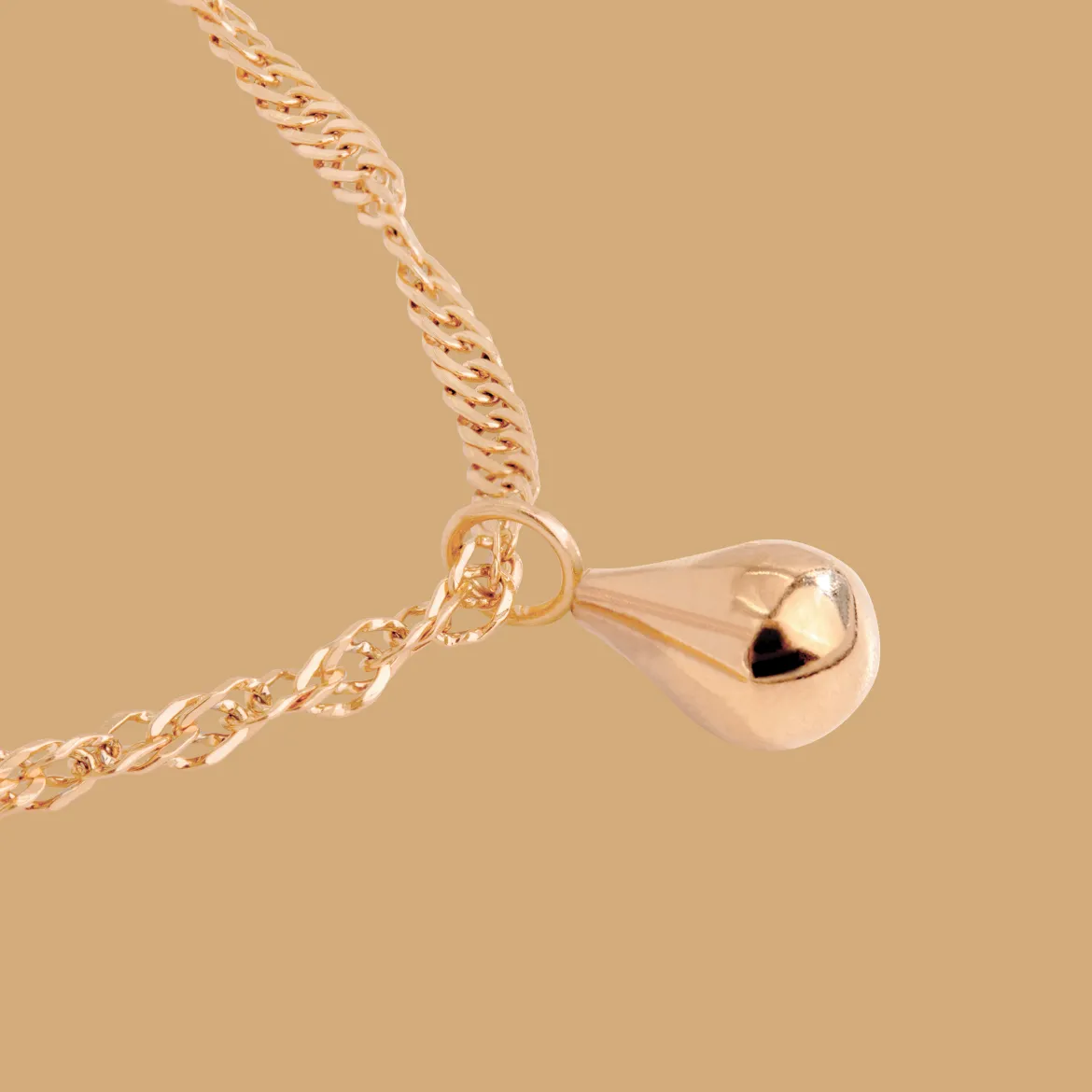 Drop it Necklace Roségold