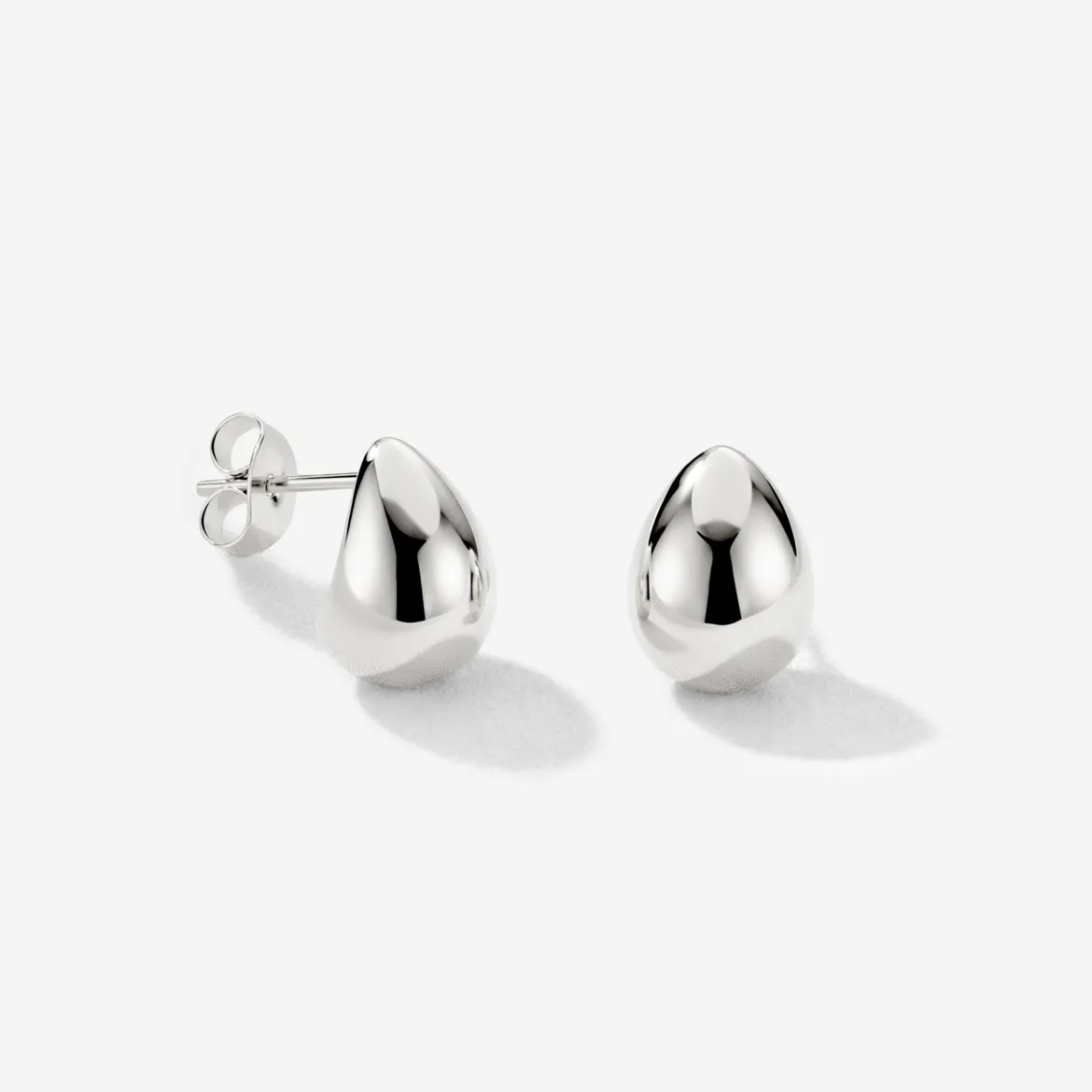 Drop it Studs Silber