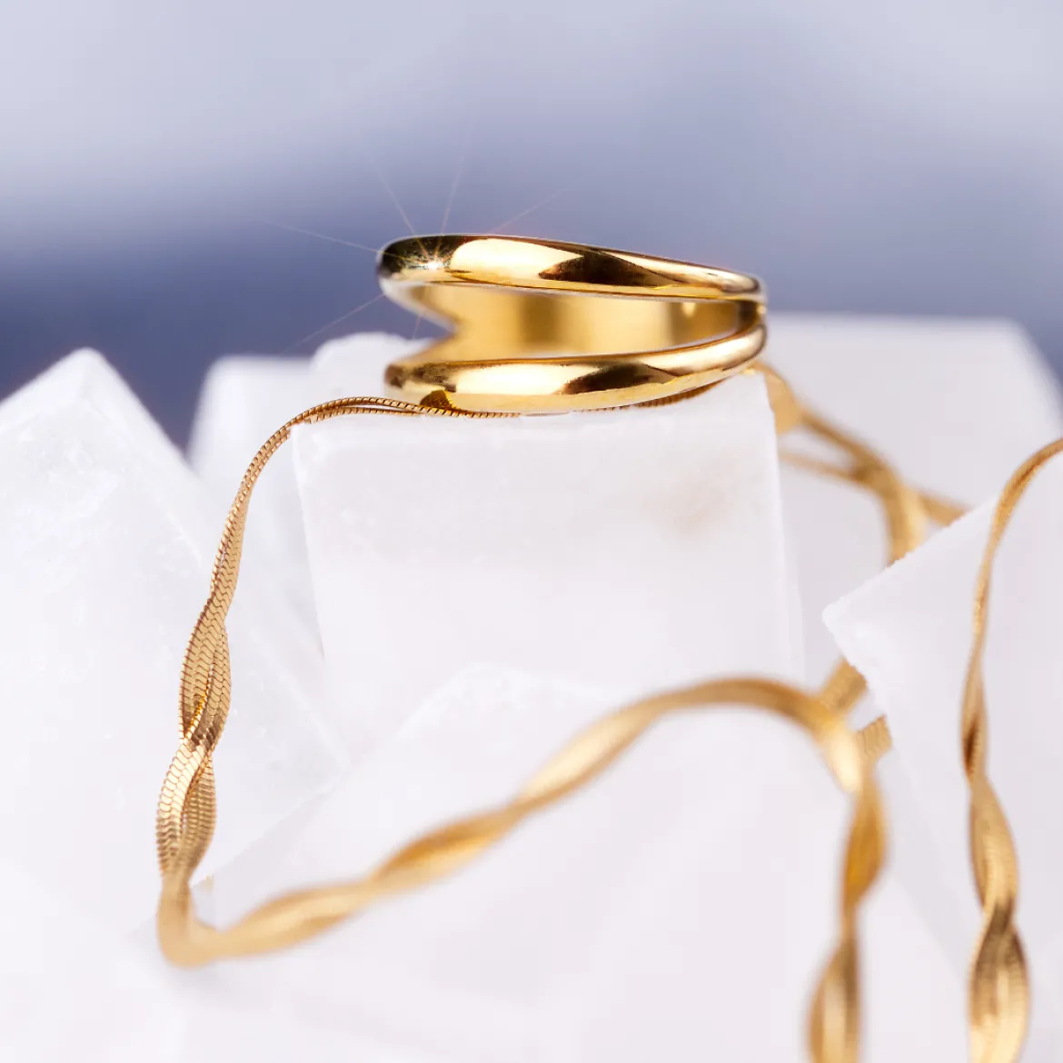 Duality Ring Silber