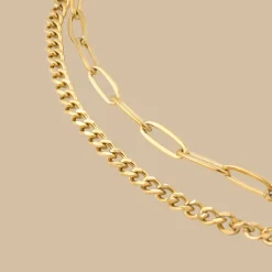 Duo Anklet Gold