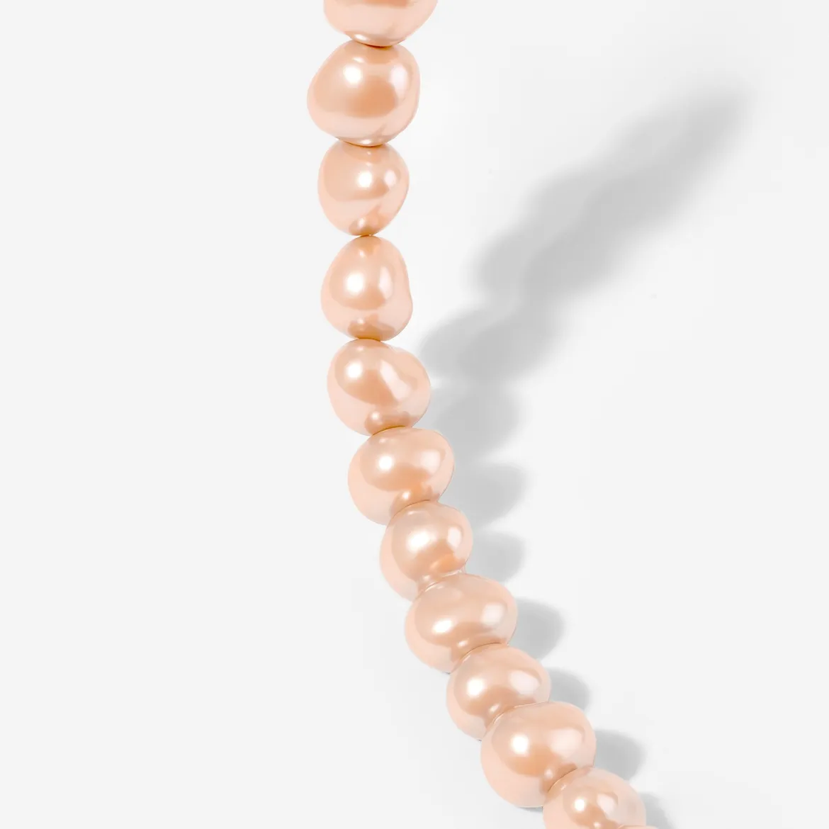 Dusty Rose Perlita Choker Gold