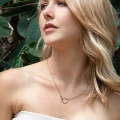 El Caracol Necklace Silber