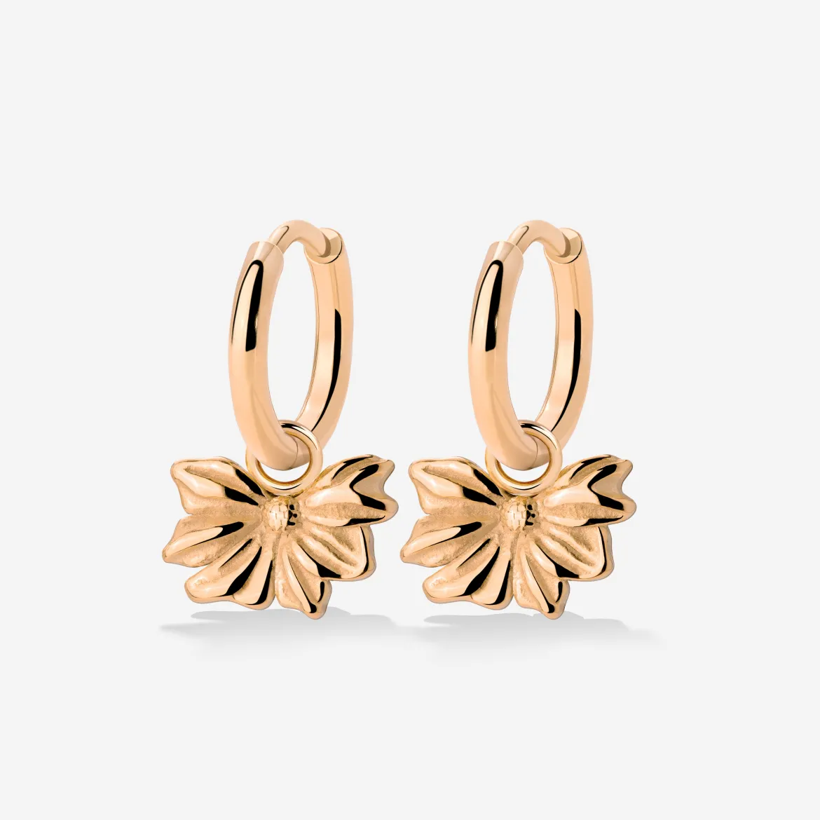 Eternal Bloom Hoop Set Small Roségold