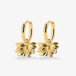 Eternal Bloom Hoop Set Small Gold