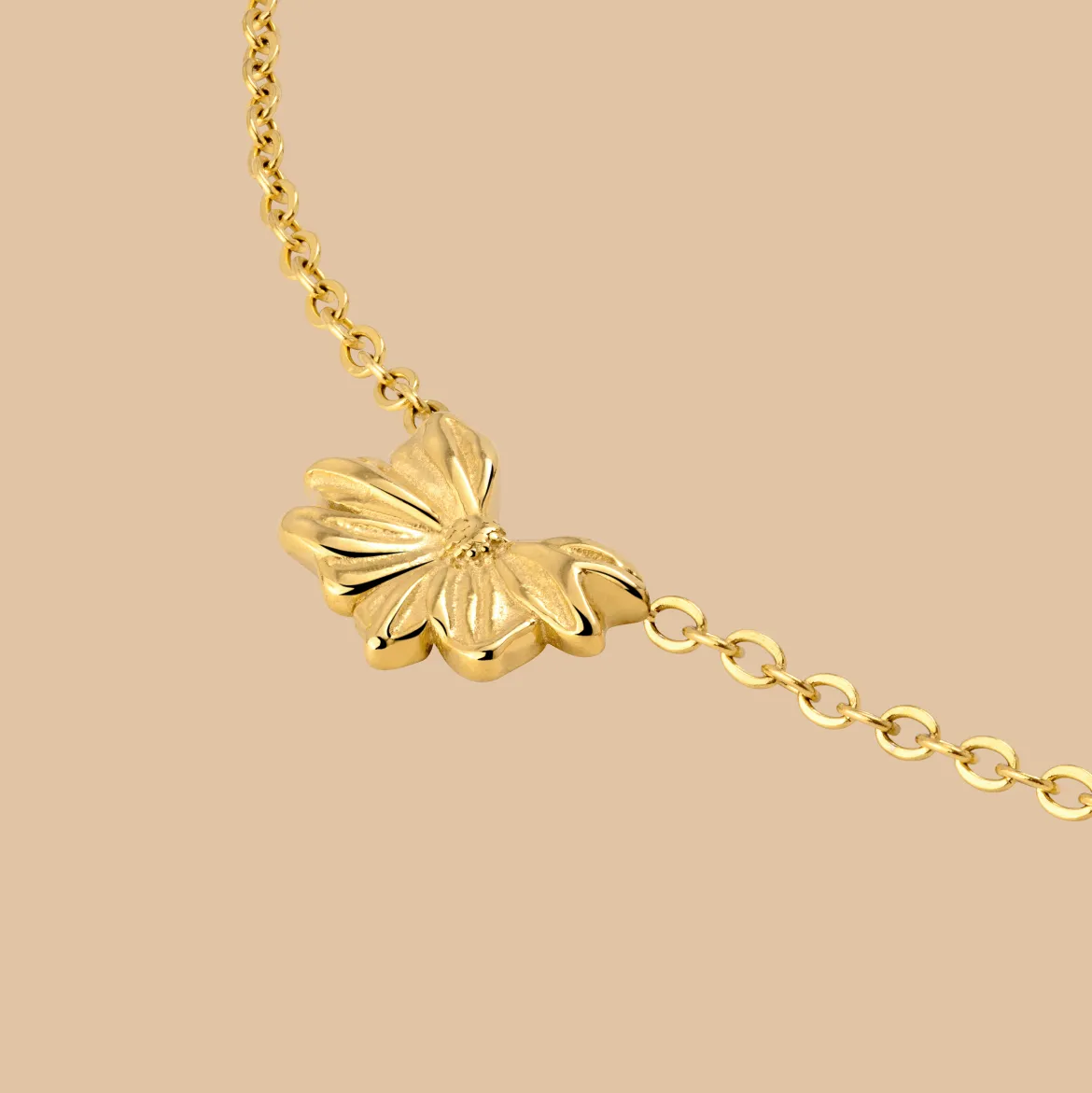 Eternal Bloom Necklace Gold