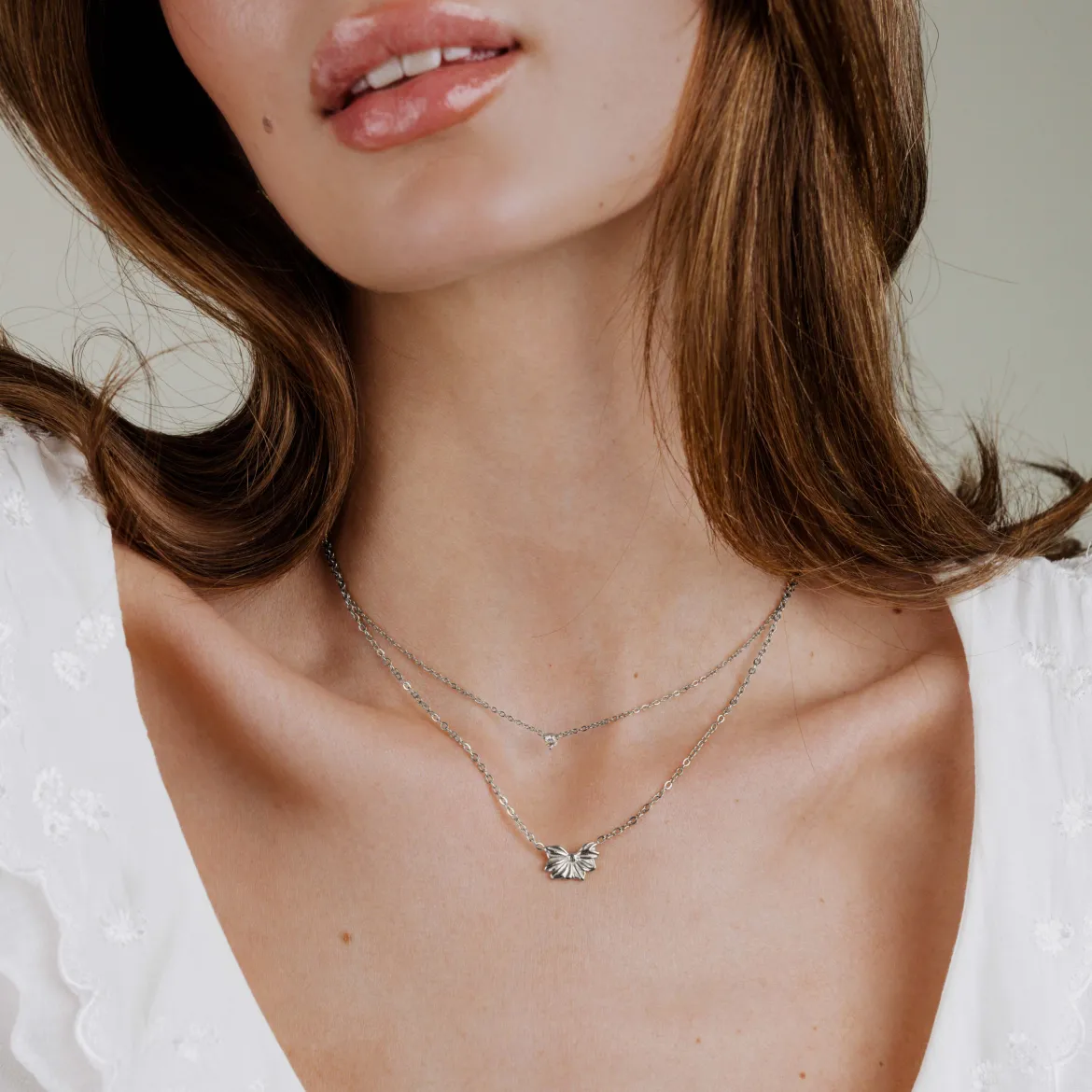 Eternal Bloom Necklace Silber
