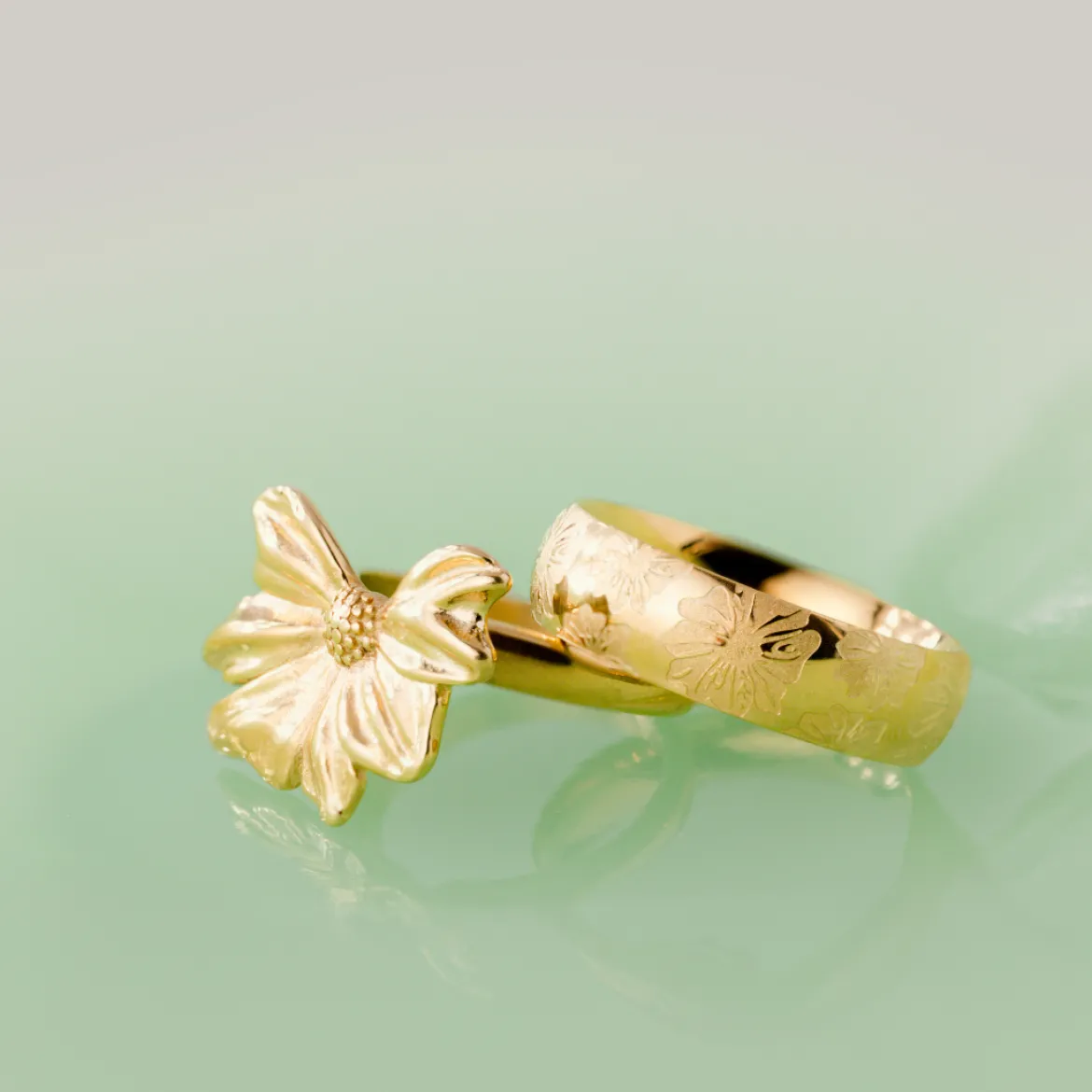 Eternal Bloom Ring Silber