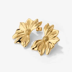 Eternal Bloom Studs Gold