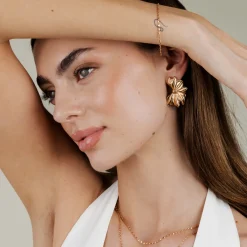 Eternal Bloom Studs Roségold