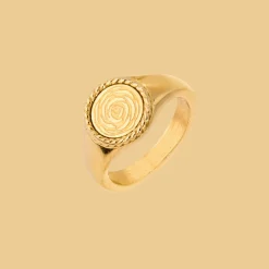 Eternal Summer Rose Ring Gold