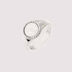 Eternal Summer Rose Ring Silber