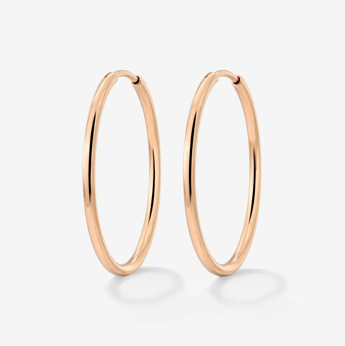 Extra Large Hoops Roségold