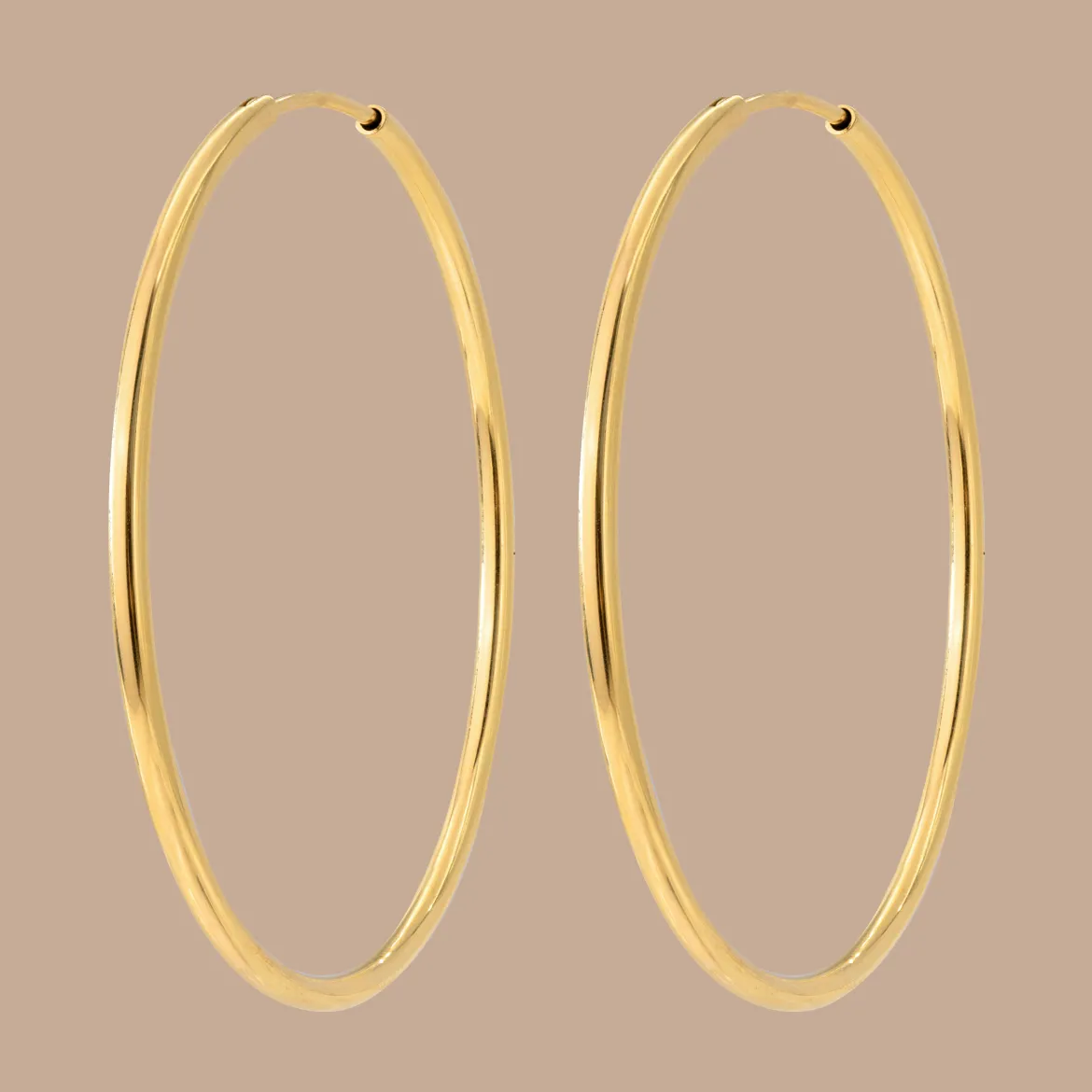 Extra Maxi Hoops Gold