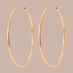 Extra Maxi Hoops Roségold