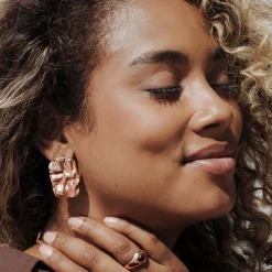 Fata Morgana Studs Roségold