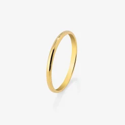 Fine Line Ring Gold