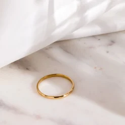 Fine Line Ring Silber