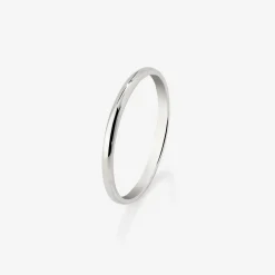 Fine Line Ring Silber