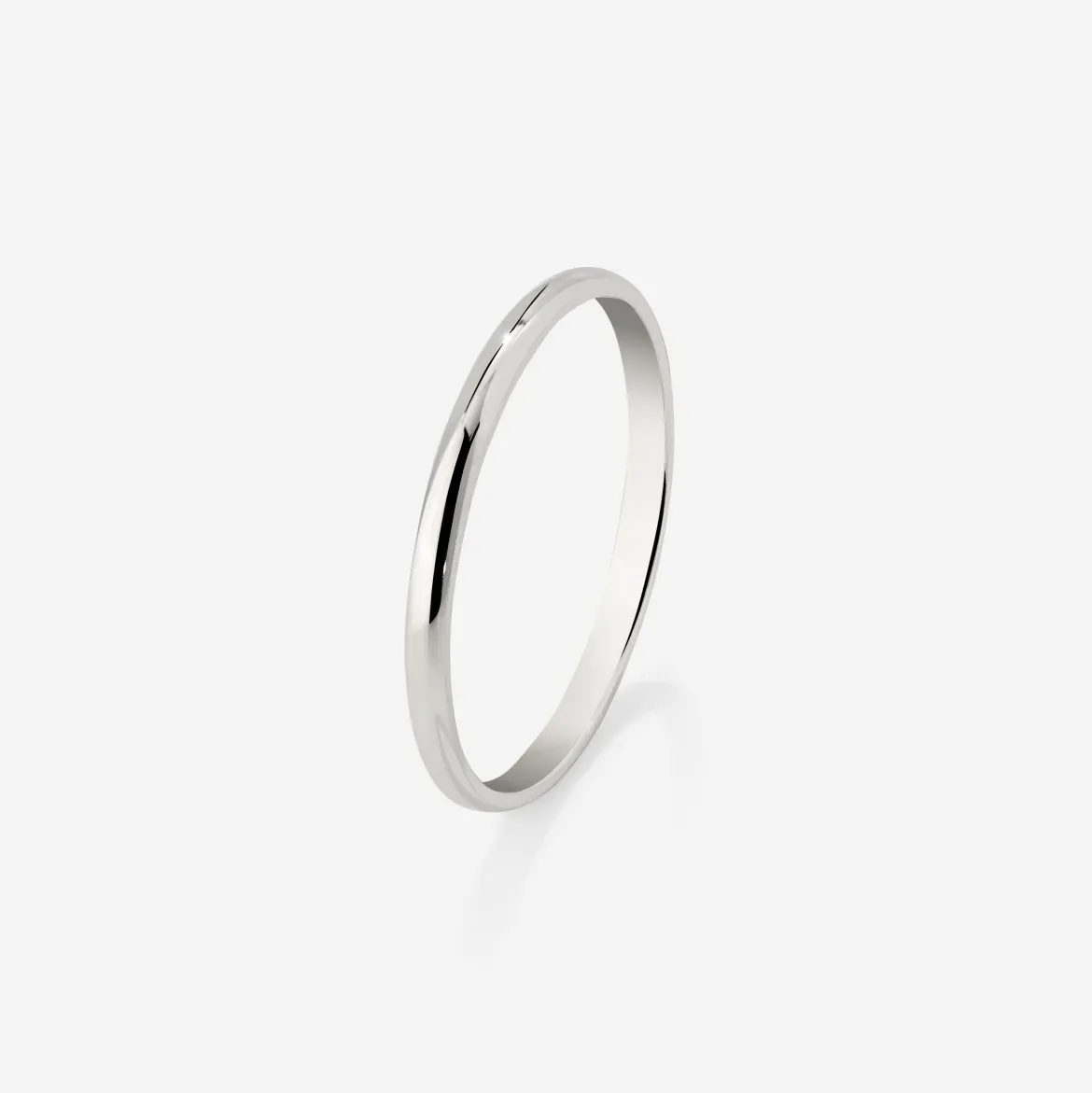 Fine Line Ring Silber