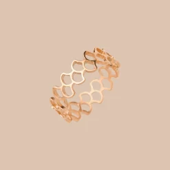 Fish Scale Ring Roségold