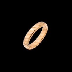 Flat Stripe Ring Roségold