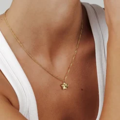 Flora Necklace Gold