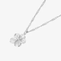 Flora Necklace Silber