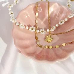 Flora Necklace Silber
