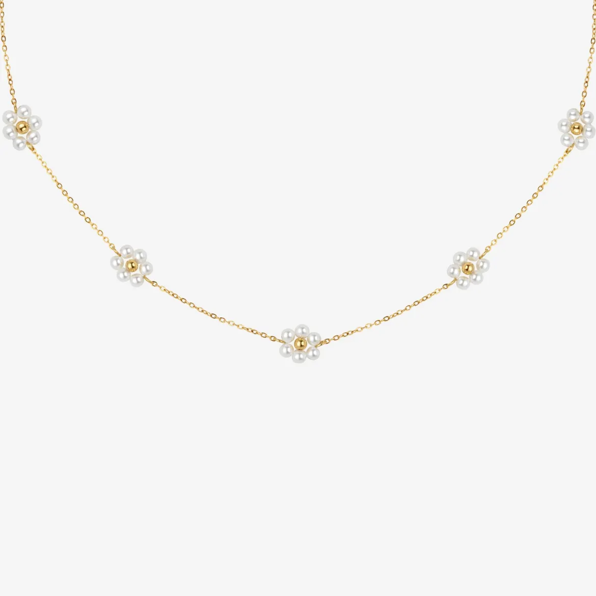 Flourish Necklace Gold