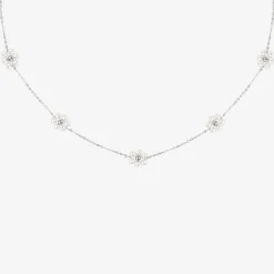 Flourish Necklace Silber