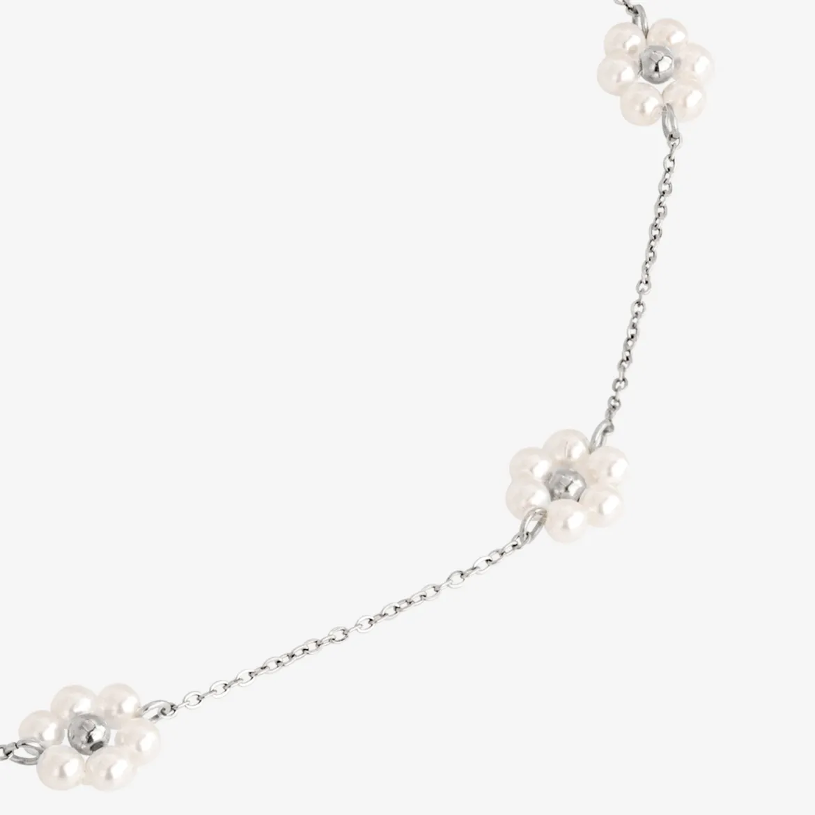 Flourish Necklace Silber