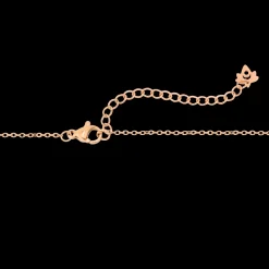 Flower 'n' Beads Necklace Roségold