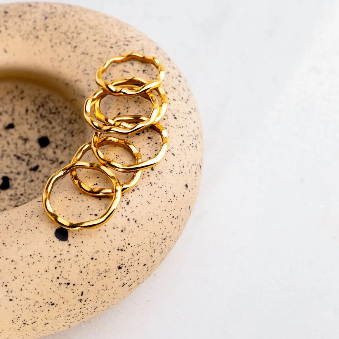Flowing Ring Silber