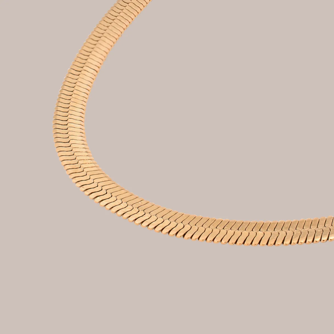 Flowy Heart Necklace Bundle Roségold