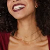 Flowy Heart Necklace Gold