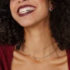 Flowy Heart Necklace Silber