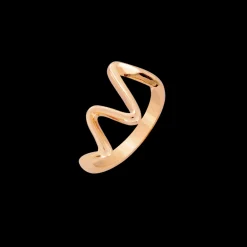 Fluid Motion Ring Roségold