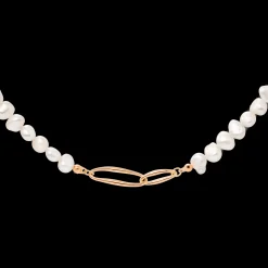 Fluidity Pearl Necklace Roségold