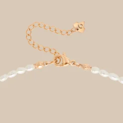 Fluidity Pearl Necklace Roségold