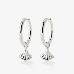 Forever Yours Hoop Set Medium Silber