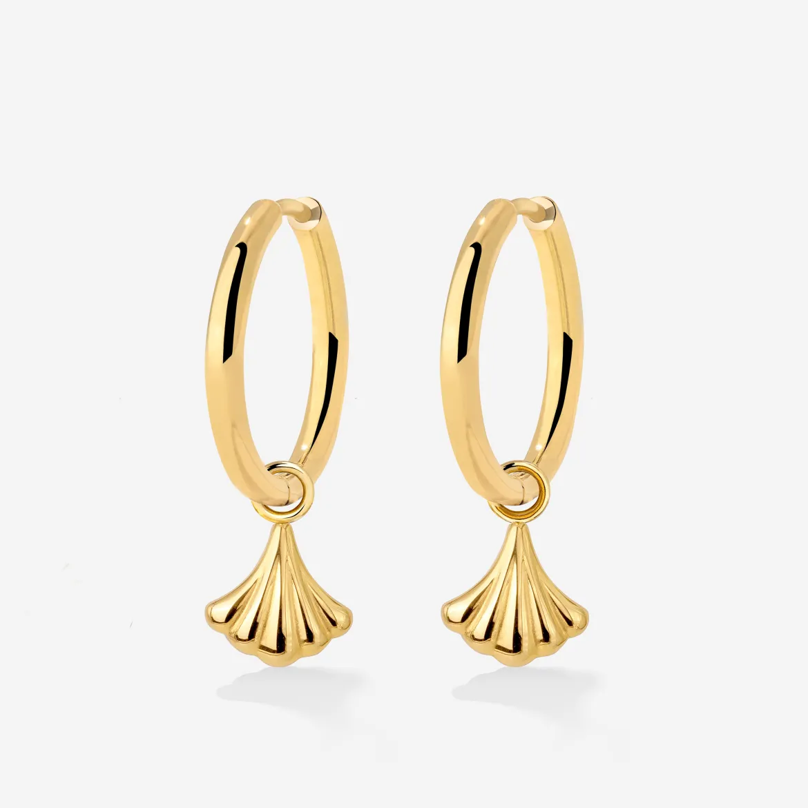 Forever Yours Hoop Set Medium Gold