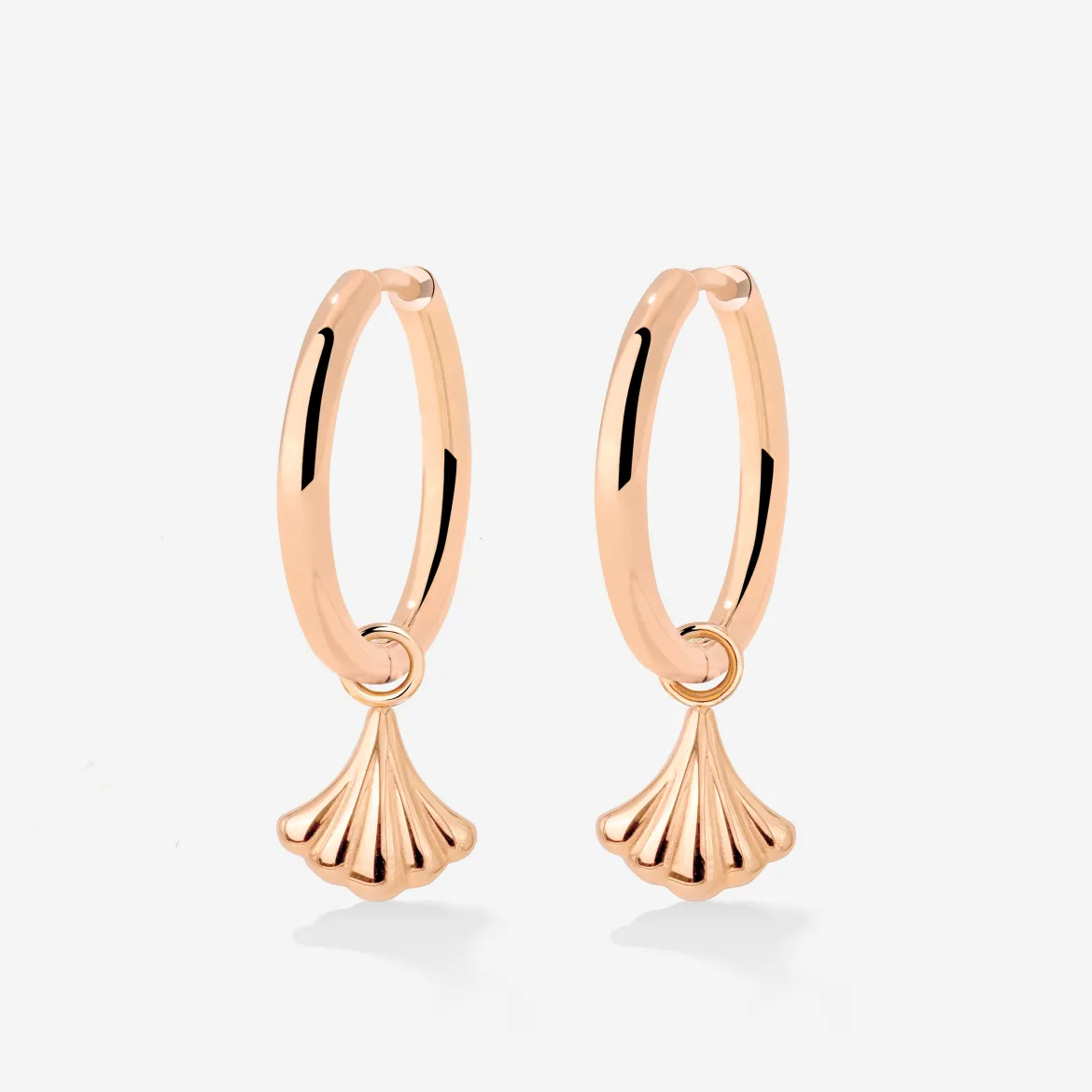 Forever Yours Hoop Set Medium Roségold