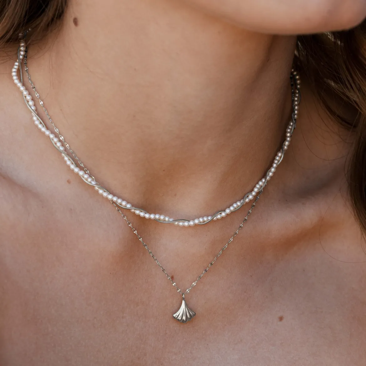 Forever Yours Necklace Silber