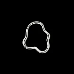 Forming Fluids Oval Hoop Set Baby Silber