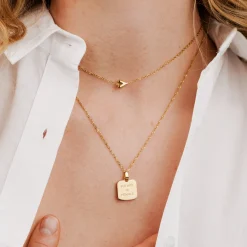Future is female Necklace Gold
