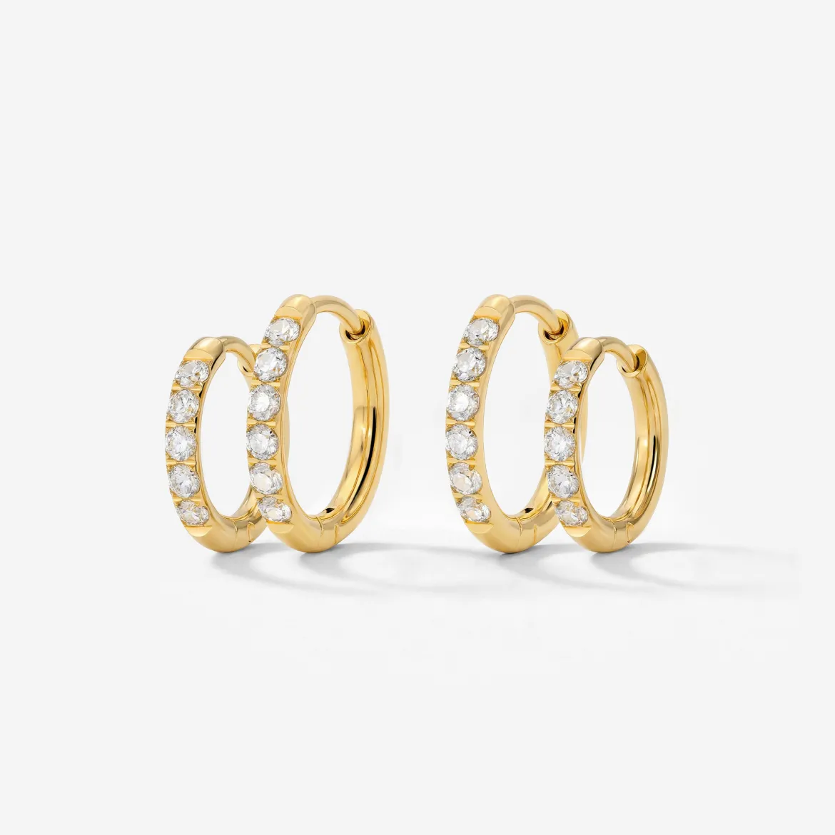 Glimmer Hoop Bundle Gold