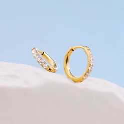 Glimmer Hoops Baby Gold