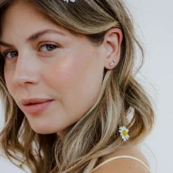Glimmering Petals Stud Bundle Silber