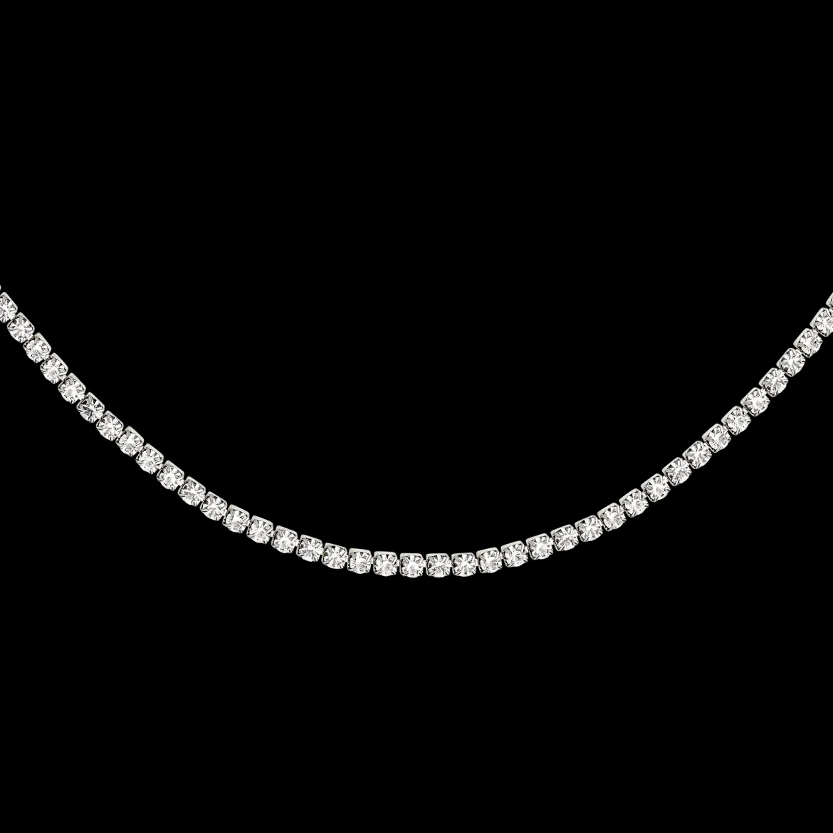 Glitz 'n' Glam Necklace Silber