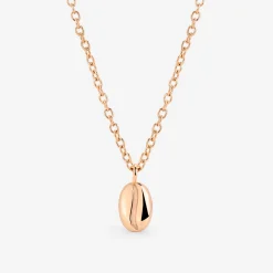 Golden Bean Necklace Roségold